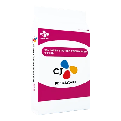 परतों के लिए स्टार्टर फ़ीड